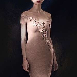 NWOT - Les Fluers Off-the-shoulder Dress